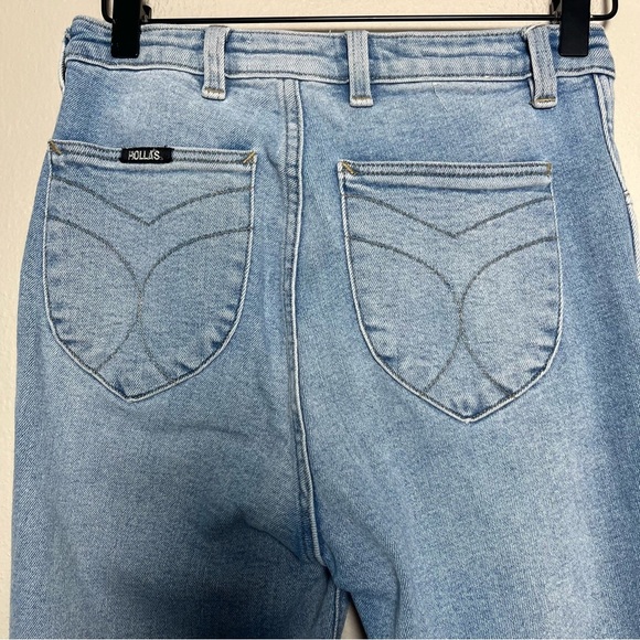 ROLLA'S Women Jeans 26" Light Wash Denim Westcoast Super Skinny Rip Knee‎ - Picture 9 of 10